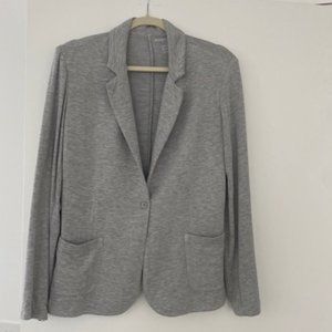 NEW Grey  Majestic Filature FITTEd Blazer cotton